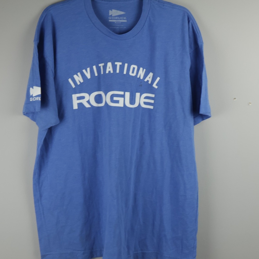 goruck Shirt Mens Large Blue Scoring Scoring GORUCK Cotton Blend Tee‎
